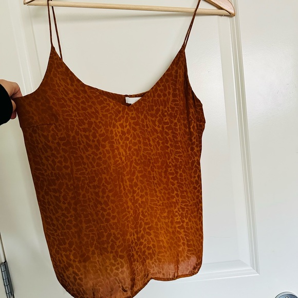 Satin camisole . Pack of 3 in Yellow, Beige/cream & Brown color - Picture 7 of 10